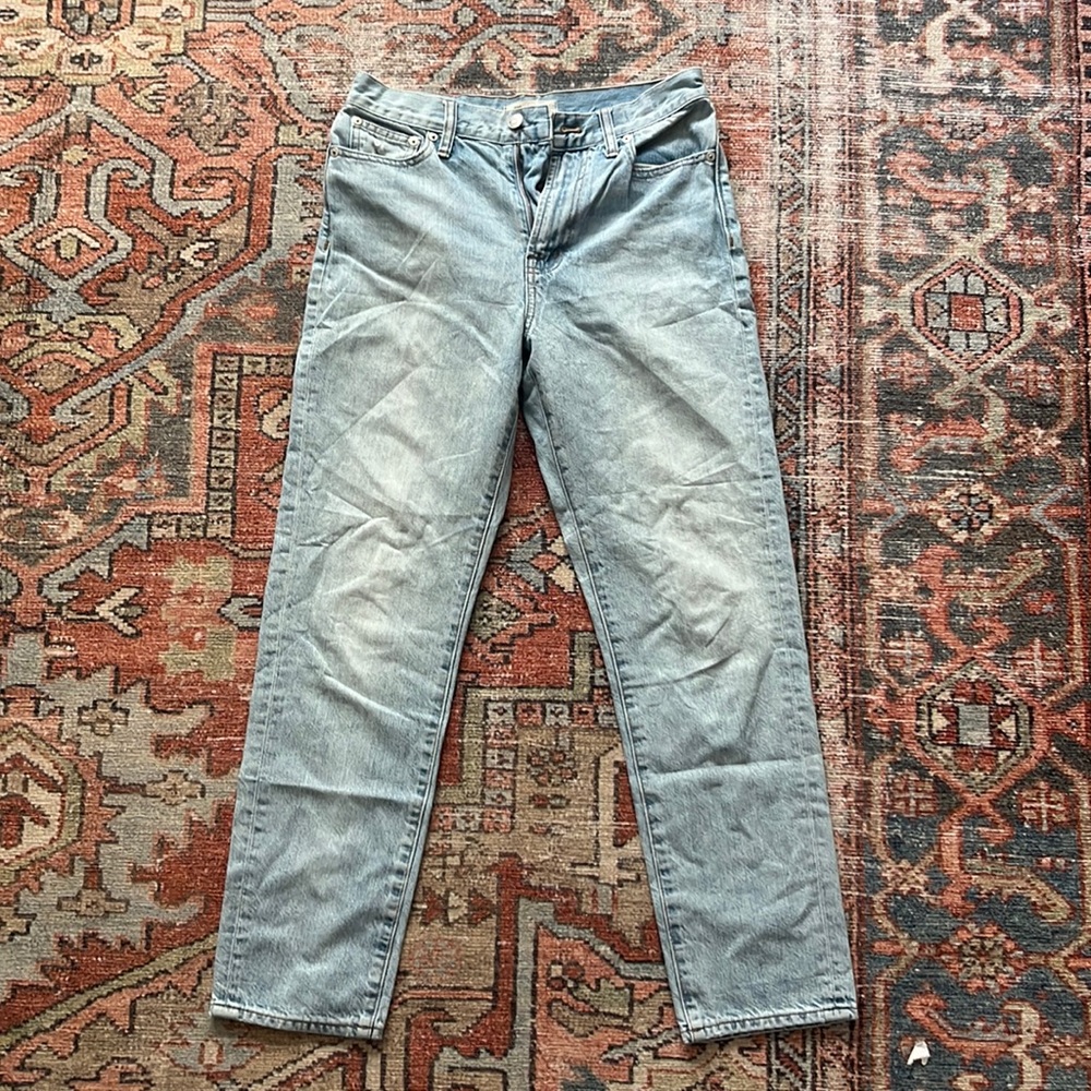 Madewell light wash jeans